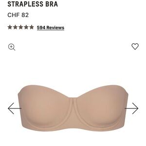 SKIMS Fits Everybody Strapless Bra
